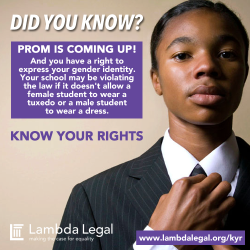 queerwoc:  Did you know? Prom is coming up! And you have a right