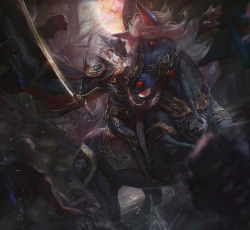 xombiedirge:  Vampire Hunter D by Xiao Botong