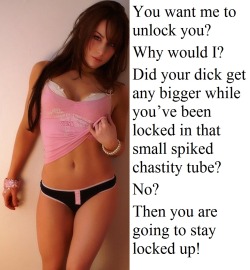 Chastity Caption.