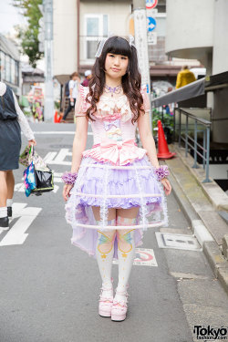 tokyo-fashion:  Indie Japanese fashion designer Ameko on the