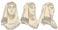 romans-art:some sketches of my dnd character: Salwa