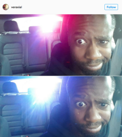 fatcrybabie:  micdotcom:  Black man pulled over for sitting in