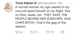 the-real-trixie-mattel: alaskamattel:  SUN CHIPS BITCH  Jinkx