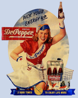vintascope:  Dr. Pepper by paul.malon on Flickr.  Wait, does