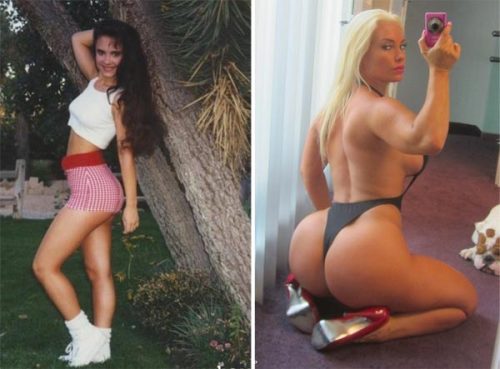 beforeandafterbimbos:  Coco Austin completely changed herself for her man  I need a chameleon like this.