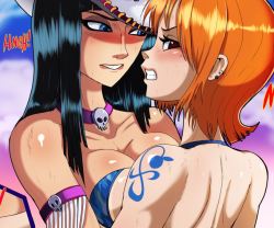 shadbase:  Nico and Nami are spreading eachothers asses on Shagbase.