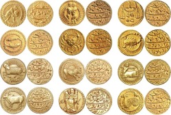 indophilia: The mughal emperor Jahangir struck coins with the