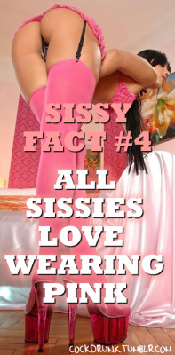 samantha4you:  huskerdew:  sissydebbiejo:  All sissies love wearing