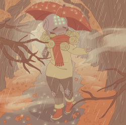 garbage-vin:  gotta reach the quota for fall themed doodles yall