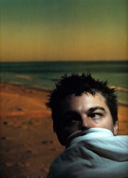 a-state-of-bliss:Leonardo DiCaprio by Luis Sanchis for The Face