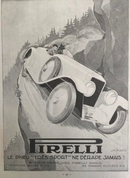 frenchcurious:Publicité Pirelli par Fred Korthals via Source