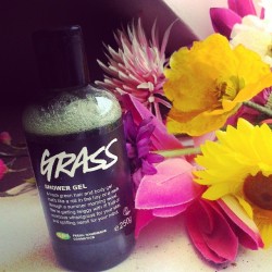 Awesome new #lush #grass  #shower #gel   #flowers #wheatgrass