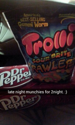 Munchies for later :D