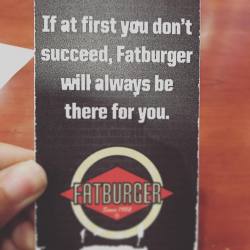 Amen👏🏼🙌🏼 (at Fatburger)