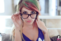 past-her-eyes:  Clareon Suicide  clareon.suicidegirls.com  Link