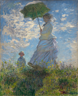 claudemonet-art:  Claude Monet - The Walk, Woman with a Parasol