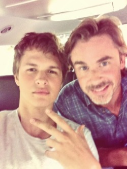 fishingboatproceeds:  tfios-moviee:  Day 1 of filming of the