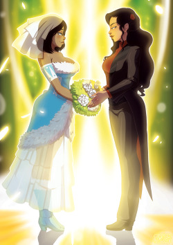 tovio-rogers:here, you guys are cool, have some korrasami. courtesy