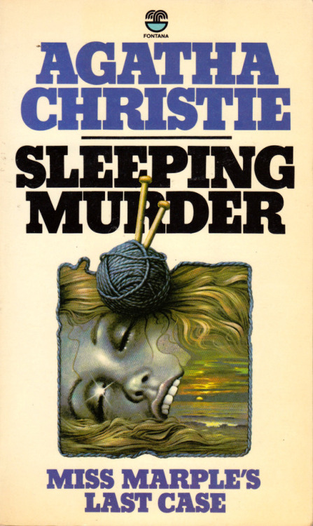 Sleeping Murder, by Agatha Christie (Fontana, 1978).Inherited from my  sister. Tumblr Porn