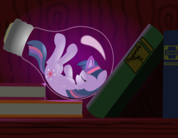 theponyartcollection:  twilights light by ~matty4z