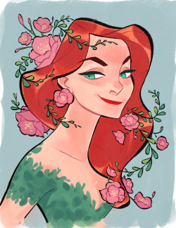 mayonose:Barely had time to get a quick Poison Ivy done for WonderCon.If