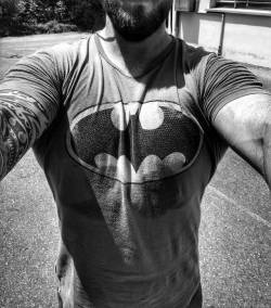 WOD done! 🏋️‍♂️ #batman #thedarkknight #wod #crossfit