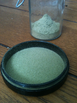 thc-lungs:  some kief