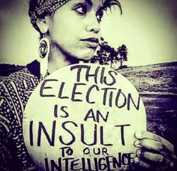 bmoneyuniverse:  It really is, though🙄 #presidentialrace#presidentialelection#election2016#true#quote#imforhillarytho#hillaryclinton#donaldtrump