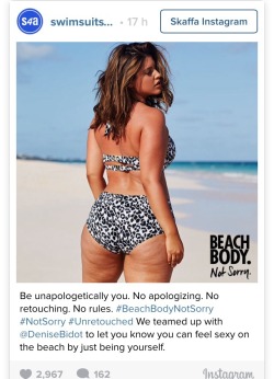 omgthatdress:  the-glitter-clit:  Swimsuitsforall is now advertising