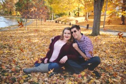 fatbrideguide:  I’m Hannah and that handsome devil is my fiancé