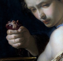 twirld:Ghismonda with the Heart of Guiscardo (ca.1650, detail)