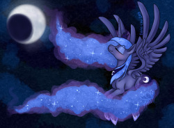 eeviechu:  Luna is love♥ I adored making the starry effects