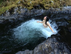 halcyonfairy:  I’m the happiest when naked in nature. 