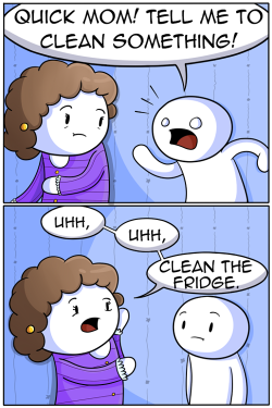 theodd1sout:  Me as a kid.  When your mom backs you up…