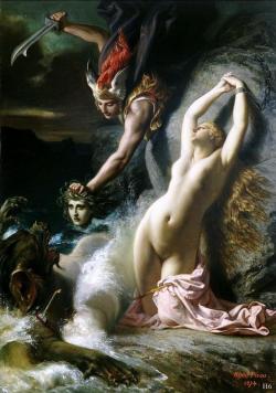 hadrian6:  Andromeda Chained to a Rock. 1874. Henri Pierre Picou.
