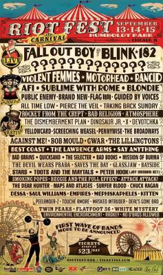 I counted about 17 bands I like. HOLY shit. Cali in 15 days and