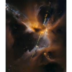 Herbig-Haro 24 #nasa #apod #esa #Hubble #stsci #aura #stars #nebula