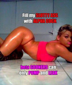 ricancumdumpbarbie:  I love to fill your slutty rican ass with my alpha dong 