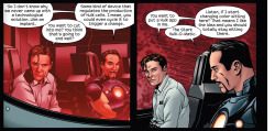 darkdemandingchild:  Bruce and Tony’s friendship in two panels:“Bruce,