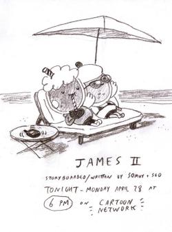 kingofooo:  James II promo by writer/storyboard artist Seo