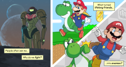 finalsmashcomic:  The Origin of Super Smash Bros. A moment’s