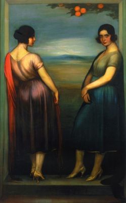 womeninarthistory:  Carmen and Fuensanta, Julio Romero de Torres