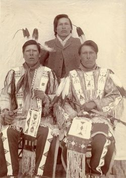 theseaowl:  Survivors of wounded knee, 3 brothers. 