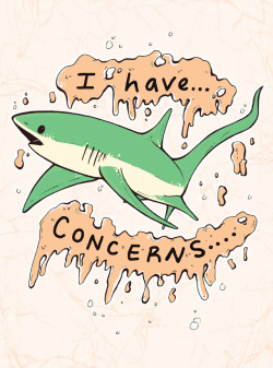 edemoss:This shark has some concerns. I can relate.This shark