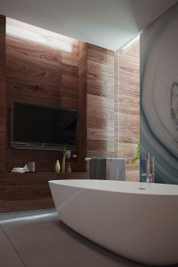 livingpursuit:  Modern Bathroom | Mimar Interiors         