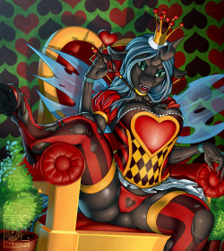 thehorsesays:  Queen of Hearts I’m probably going to get yelled