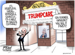agoodcartoon:trumpcare was in development hell forever and now