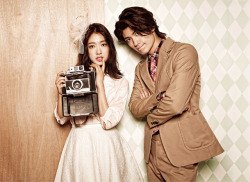 asianstarsru:  Park Shin Hye, Miura Haruma Для CéCi 09/2013