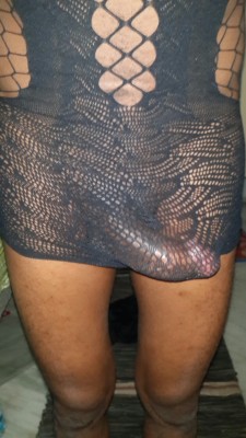 preteentwink:  Got a new fishnet dress. I was so X-cited to show