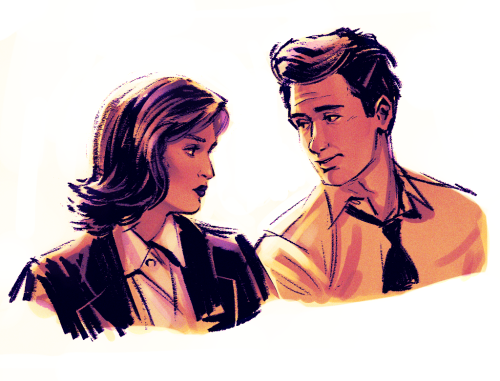 morehandclaps:more x-files studies. mulder’s face is way harder